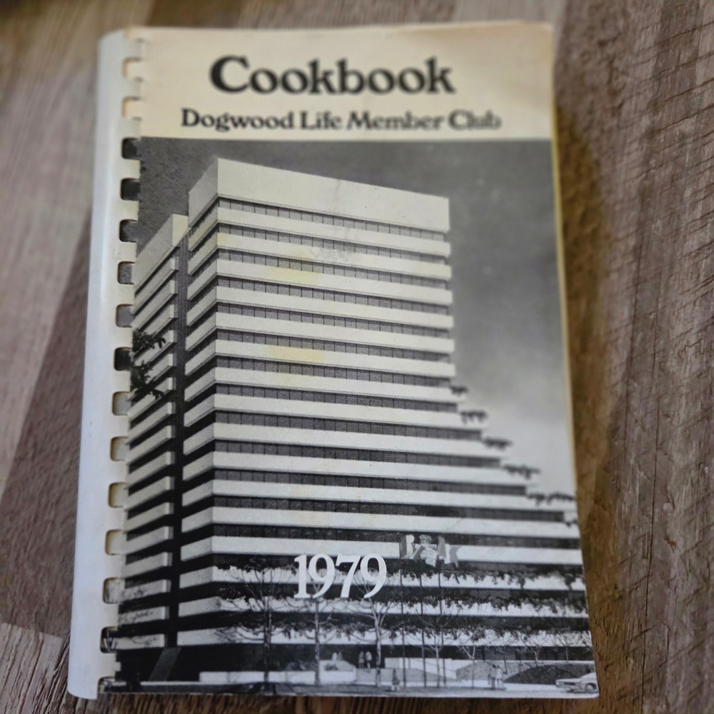 Vintage 1979 Dogwood Life Member Club Cookbook Telephone Pioneers of America